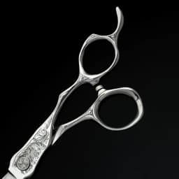 Professional Barber Scissors VG10 Steel 6.2 Inch 3D Carved Handle High-End Salon Hairdressing Sharp And Durable Cutting Tools