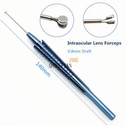 Gripping jaws Capsulorhexis Forcep Gripping forceps Virtreo-Retinal Ophthalmic microsurgery instrument