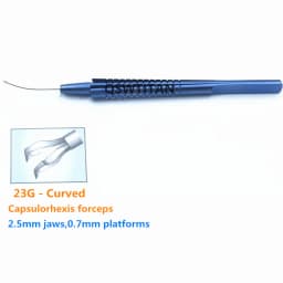 Gripping jaws Capsulorhexis Forcep Gripping forceps Virtreo-Retinal Ophthalmic microsurgery instrument
