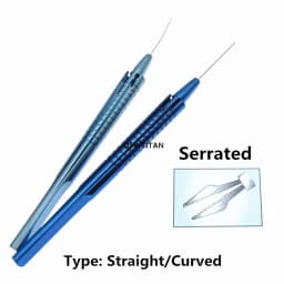 Gripping jaws Capsulorhexis Forcep Gripping forceps Virtreo-Retinal Ophthalmic microsurgery instrument
