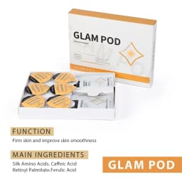 CO2 Pod Glam Pod For Bubble Facial Machine Facial Spa Revive Pods For Aqua Facial Machine Skincare CO2 Serum Gels Glam Pod
