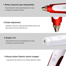 Dr.pen Ultima MYM with 12pcs Cartridge Nano Skin Care Kit 0.25mm Needle Derma Pen Skin Rejuvenation Machine