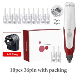 Dr.pen Ultima MYM with 12pcs Cartridge Nano Skin Care Kit 0.25mm Needle Derma Pen Skin Rejuvenation Machine