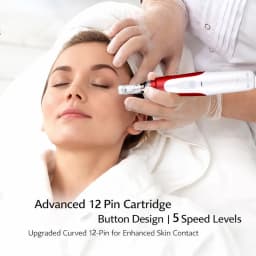 Dr.pen Ultima MYM with 12pcs Cartridge Nano Skin Care Kit 0.25mm Needle Derma Pen Skin Rejuvenation Machine