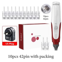 Dr.pen Ultima MYM with 12pcs Cartridge Nano Skin Care Kit 0.25mm Needle Derma Pen Skin Rejuvenation Machine