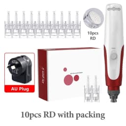 Dr.pen Ultima MYM with 12pcs Cartridge Nano Skin Care Kit 0.25mm Needle Derma Pen Skin Rejuvenation Machine