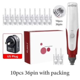 Dr.pen Ultima MYM with 12pcs Cartridge Nano Skin Care Kit 0.25mm Needle Derma Pen Skin Rejuvenation Machine