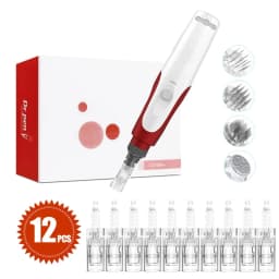 Dr.pen Ultima MYM with 12pcs Cartridge Nano Skin Care Kit 0.25mm Needle Derma Pen Skin Rejuvenation Machine