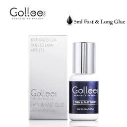 Gollee Professional Eyelash Extension Glue 0.5s Fast Dry Last 8 Weeks Medical Grade Latex-Free Low Fumes For Expert Lash Artists