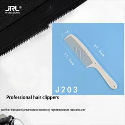 JRL Full Series Professional Hairdressing Comb Set Hairdressing Comb, Non Slip Design Hairdressing Comb,  Salon Tool Accessories