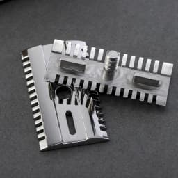 Yaqi 316 Stainless Steel Polished Mellon Safety Razor Head