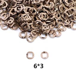 8 Sizes Mix Gaskets 400/800/1600 Pcs Metal Gasket Nylon Wear-Resisting Gaskets Repair Kit Hairdressing Scissor Accessory PJ-0010