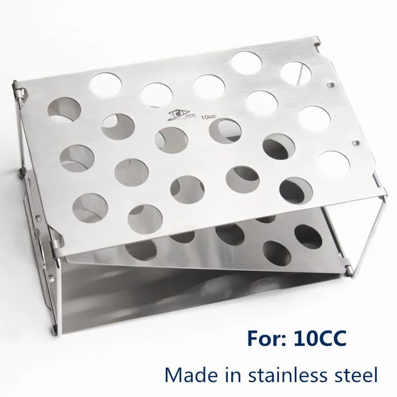 Syringe Holder Foldable Autoclavable Syringe Racks Liposuction Syringe Tray 10CC 20cc 50cc Display Racks
