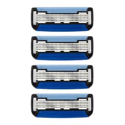 Qshave Black Spider Man Razor Can Design Your Name on Handle with 6 pcs blades shaver (5pcs USA X5 Blade & 1pc Germany X6 Blade)