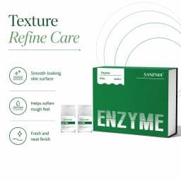 SANENDI Enzyme Skin Care Kit Active Enzyme Complex Ampoule Set Facial Smoothing Contour Care Professional Skin Concentrate 10g