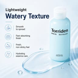 Torriden DIVE-IN Low Molecular Hyaluronic Acid Skin Booster 200ml - Hydrating Facial Toner, Deep Moisture Essence, Fast Absorbin