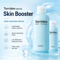 Torriden DIVE-IN Low Molecular Hyaluronic Acid Skin Booster 200ml - Hydrating Facial Toner, Deep Moisture Essence, Fast Absorbin