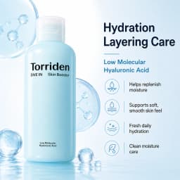 Torriden DIVE-IN Low Molecular Hyaluronic Acid Skin Booster 200ml - Hydrating Facial Toner, Deep Moisture Essence, Fast Absorbin