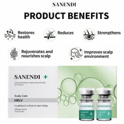 Hot Sale Sanendi EXOME Scalp Care Hair Boost Lotion Improve Scalp Condition Serum HRLV Lyophilized E-OME South Korea Hair Care