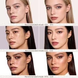 Panda Land Full Coverage Cushion Fondation, Breathable Hydrating Nourishing Poreless Face Makeup Save for Sensitive Skin