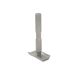 YAQI Ghost 90DC Cross Grain Pattern Titanium Light Weight Safety Razor