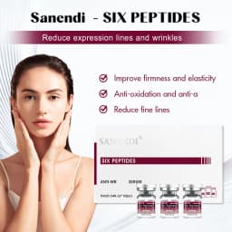 SANENDI AQUA Series Korean Skin Care Hyaluronic Acid Serum Peptides Vitamin C Essence Smoothing Moisturizes Liquid Facial Care