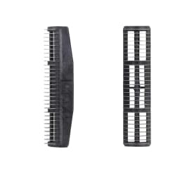 2Pcs Sets Hair Clipper Cutter Blade Head Cover Shaver With Comb Brush For Babyliss Replacement Net Knife Clipper Accessories