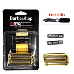 2Pcs Sets Hair Clipper Cutter Blade Head Cover Shaver With Comb Brush For Babyliss Replacement Net Knife Clipper Accessories