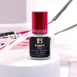 10 Bottles IBeauty Expert Glue Eyelash Extensions Korea Original IB Wine Red Cap Lash False Eyelash Adhesive 5ml Quick Dry Time