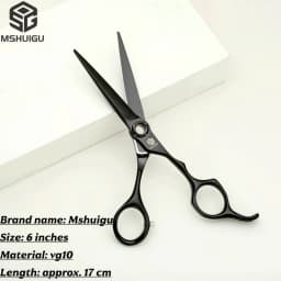 ATS314 Steel 6.3' Professional Hairdressing Scissors Barber Shears for Salon Stylists, Ultra-Sharp & Durable Mshuigu