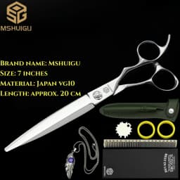 ATS314 Steel 6.3' Professional Hairdressing Scissors Barber Shears for Salon Stylists, Ultra-Sharp & Durable Mshuigu