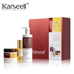 Original Karseell 500ml Moisture Shampoo Argan Oil Moisturizing Smooth Shampoo Hair Care Set 1/2/3pcs for Dry and Damaged Hair