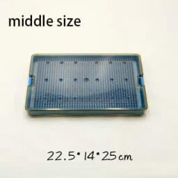 NEW Ophthalmic Microsurgical Instruments Surgical Autoclavable Surgery Silicone Disinfection box L/M/S Size