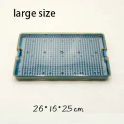 NEW Ophthalmic Microsurgical Instruments Surgical Autoclavable Surgery Silicone Disinfection box L/M/S Size