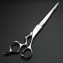 XUANFENG Comfortable Handle 7-inch Hair Cutting Scissors JP440C Steel Barber Scissors