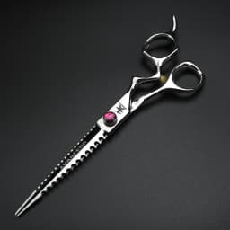 XUANFENG Comfortable Handle 7-inch Hair Cutting Scissors JP440C Steel Barber Scissors