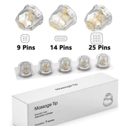 10pcs Bio Pen Q2 Disposable EMS Microneedling Cartridge Titanium Needle 9/14/25 Pins Cartridges Skin Care Consumable
