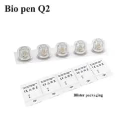 10pcs Bio Pen Q2 Disposable EMS Microneedling Cartridge Titanium Needle 9/14/25 Pins Cartridges Skin Care Consumable