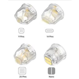 10pcs Bio Pen Q2 Disposable EMS Microneedling Cartridge Titanium Needle 9/14/25 Pins Cartridges Skin Care Consumable