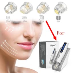 10pcs Bio Pen Q2 Disposable EMS Microneedling Cartridge Titanium Needle 9/14/25 Pins Cartridges Skin Care Consumable