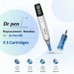 Triple-Lock Needle Design Nano Microneedle Dr.Pen M9 Replacement Needles Prevent Infection Penetrate the Skin Surface
