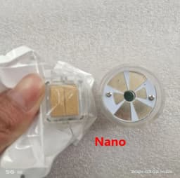 10pcs 2 Generation Massage Fractional RF Microneedle Cartridge Consumables Gold Plated 10/25/64 Pins Nano Cartridges