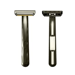RZACLEA Suspended Blade Thickness Chrome Double-edged Safety Razor Half Blade Shaver Gift Box Male Metal Handle Shaving Razor