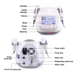 Sonar Magnetic Skin Vibrator Activator Korean Tech Beauty Device for Skin Lifting Firming Wrinkle Removal Anti-Aging with Coolin