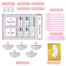 ICONSIGN Upgrade Version Lash Lift Kit Lifting Eyelash Lasting 6 to 8 Weeks Lashes Perm Eyes Enhancer Makeup Tools