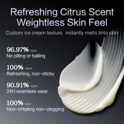 CARSLAN Black Magnet Moisturizing Primer Cream 24H Long lasting Anti-cake No Creasing Face Primer For All Skin