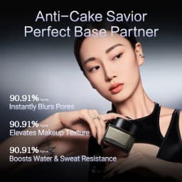 CARSLAN Black Magnet Moisturizing Primer Cream 24H Long lasting Anti-cake No Creasing Face Primer For All Skin