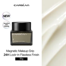 CARSLAN Black Magnet Moisturizing Primer Cream 24H Long lasting Anti-cake No Creasing Face Primer For All Skin