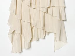 Spring and summer new women's clothing spicy ballet style loose mid waist layered decoration short cake skirt