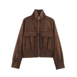 Women's Autumn Jackets 2026 New Fashion Big Pocket Elegant Women's Slim Warm Jackets Autumn Street Chic Young Student Coats